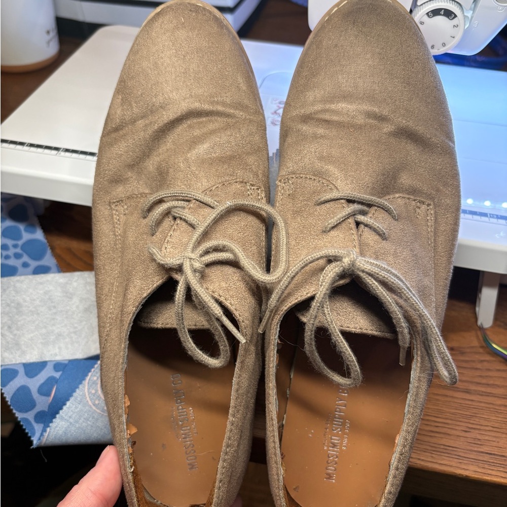 Suede Lace-Up Oxford Shoes Target
